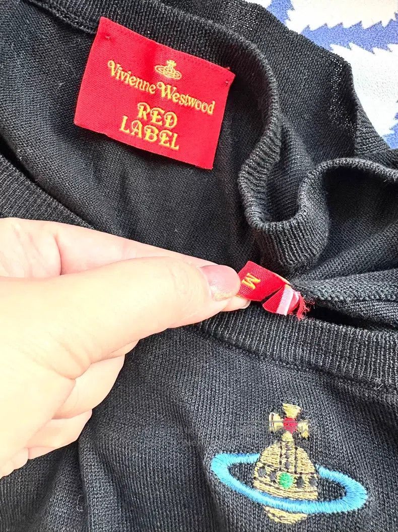 Vivienne Westwood Vivienne Westwood Vintage Black Label Saturn Knitted Sweat Size M / US 6-8 / IT 42-44 - 6 Thumbnail