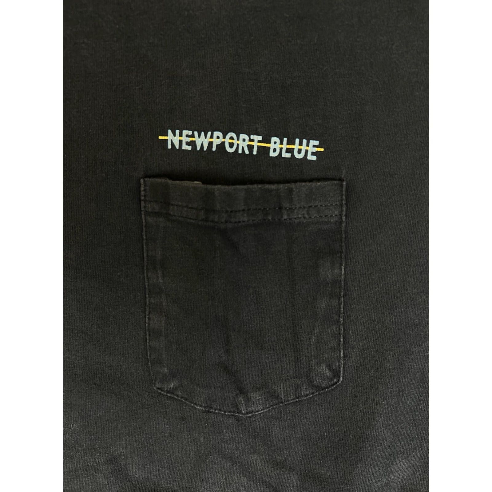 Vintage VINTAGE Newport Blue T-Shirt XL Men Blue 90s Fish USA Size US XL / EU 56 / 4 - 4 Thumbnail