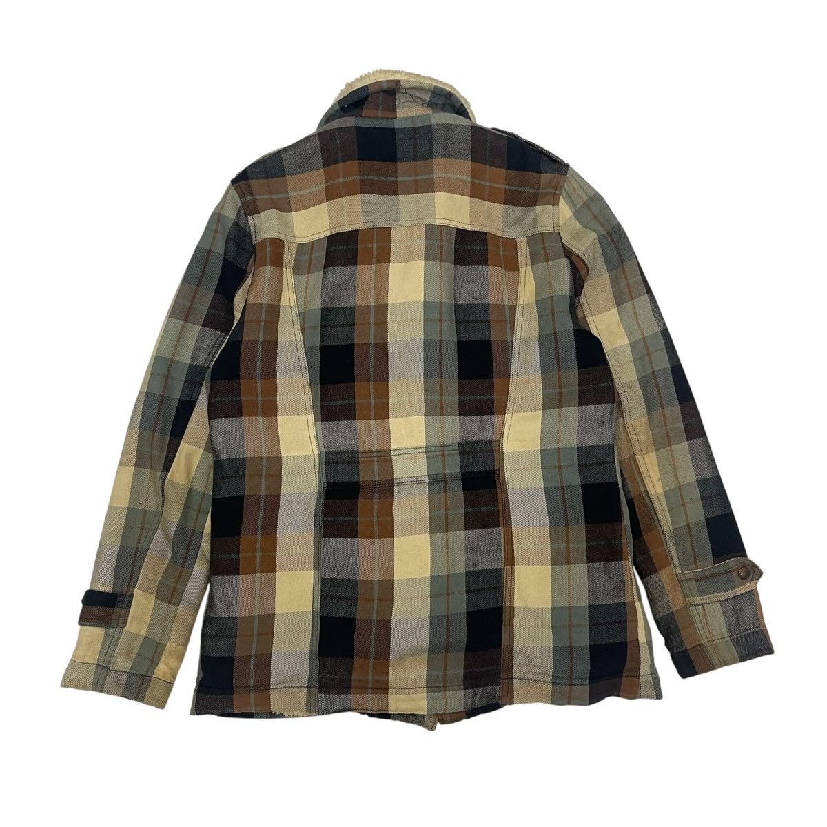 Wrangler Vintage Wrangler Plaids Shearling Button Jacket Size US L / EU 52-54 / 3 - 2 Thumbnail