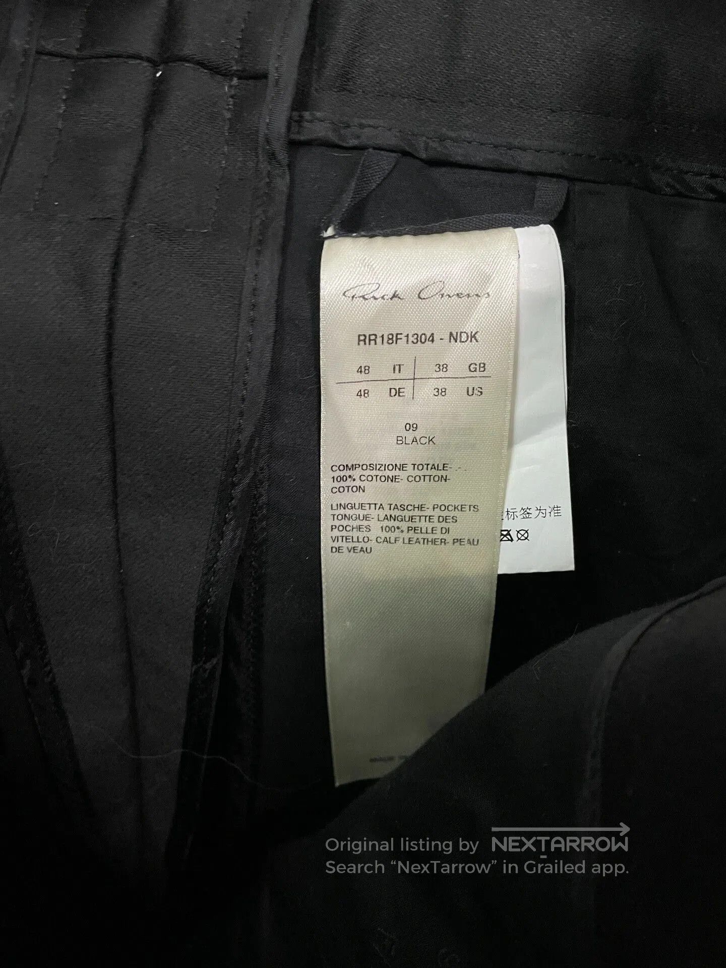 Rick Owens high waist cargo pants by rick owens. Size US 38 / EU 54 - 3 Thumbnail
