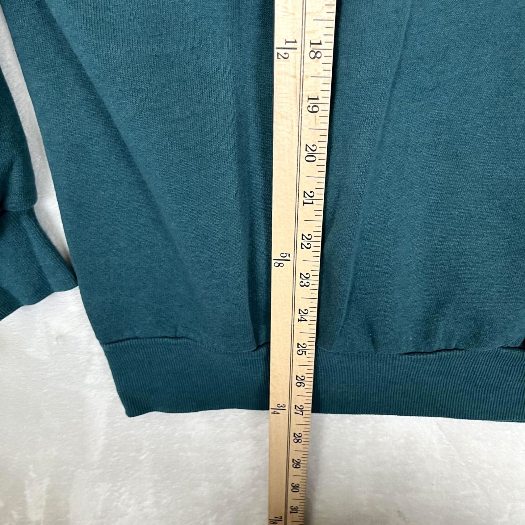 Jerzees VINTAGE Jerzees Sweatshirt Mens 2XL Green Blank Fleece Crewneck USA Pullover Size US XXL / EU 58 / 5 - 3 Thumbnail