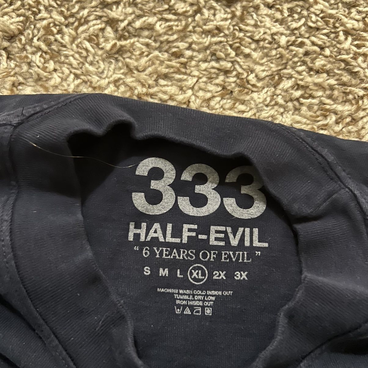 Half Evil Dark Blue Half Evil Neversoft T Shirt Size US XL / EU 56 / 4 - 3 Thumbnail