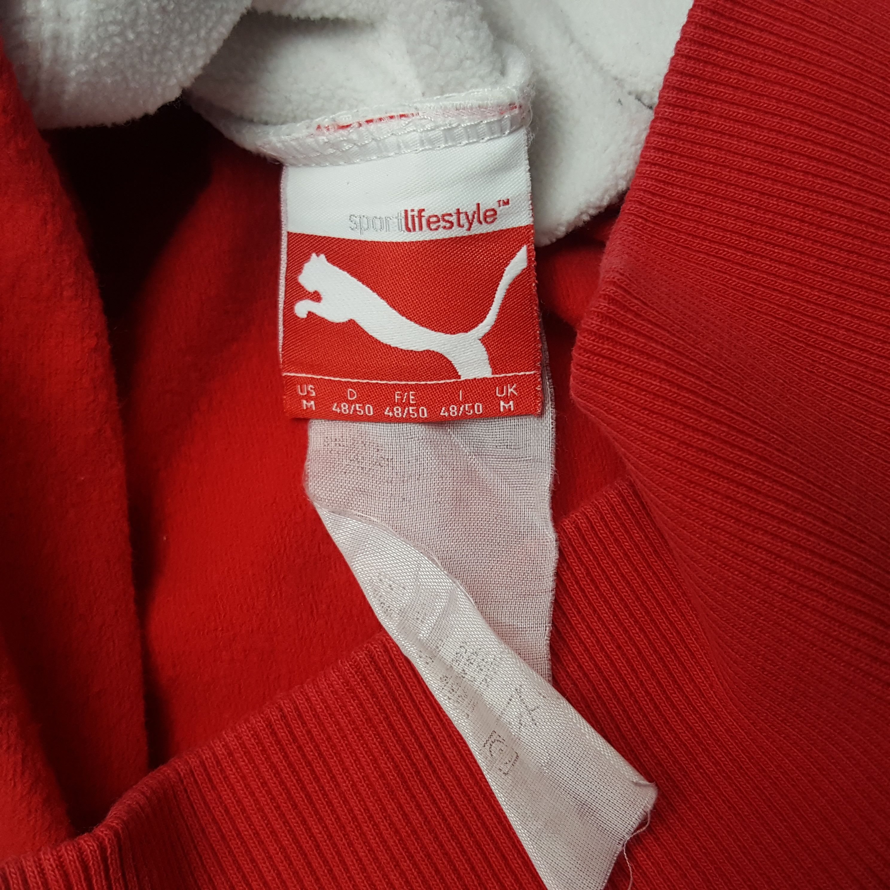 Ferrari × Puma × Vintage Vintage Puma x Shell Santander Half Zipper Jacket Size US M / EU 48-50 / 2 - 9 Thumbnail