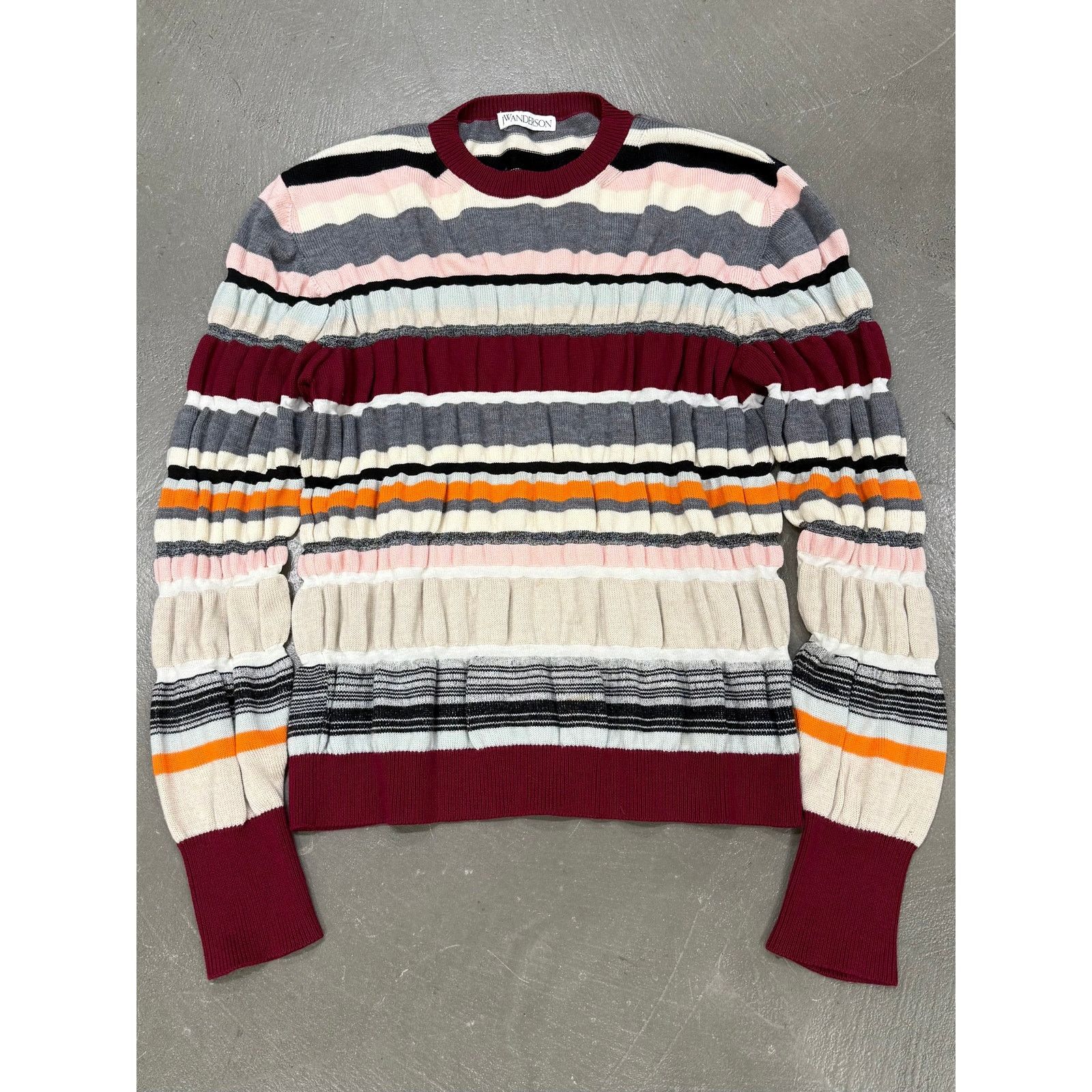 JW Anderson 2010s JW Anderson stripe wool knit Size ONE SIZE - 1 Thumbnail