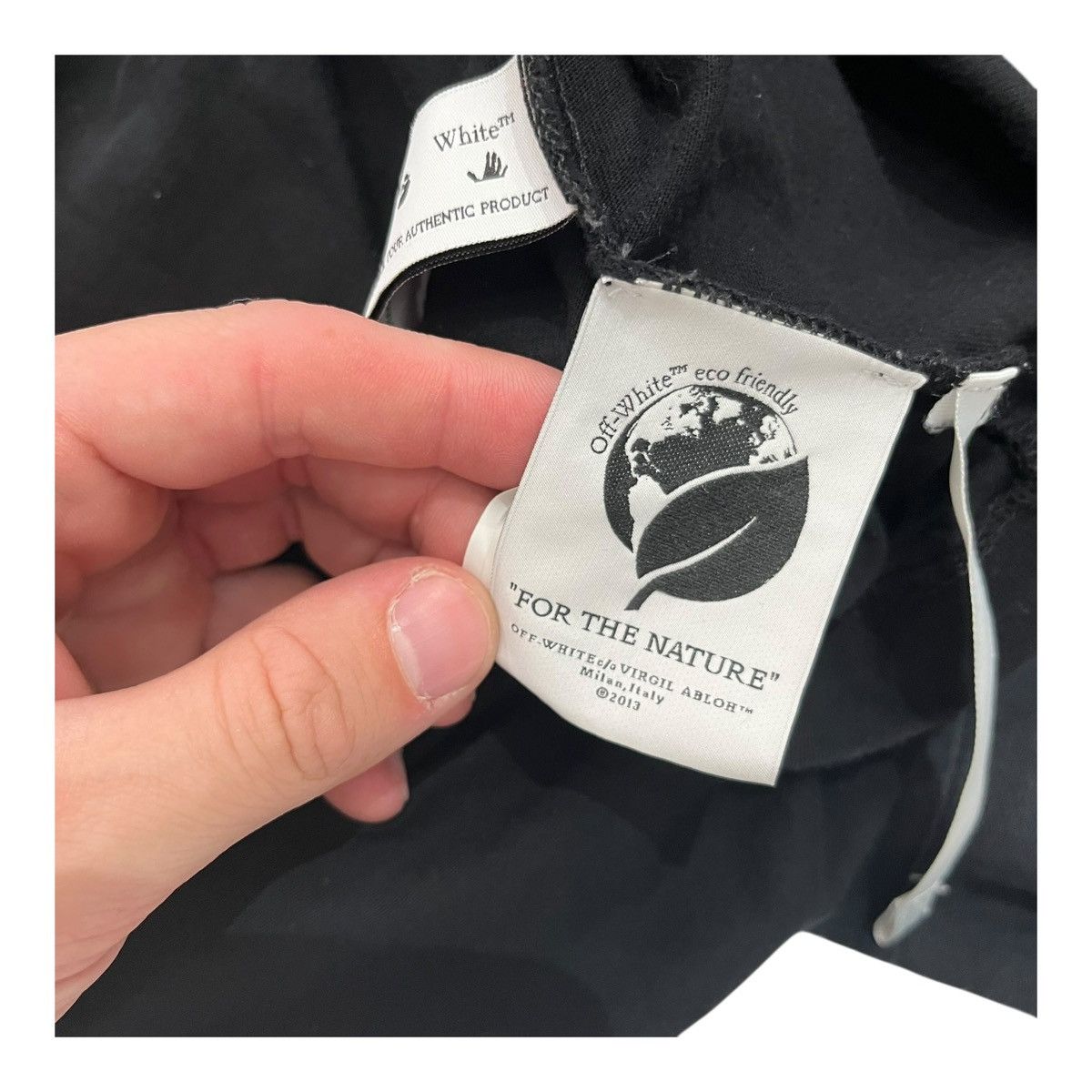 Off-White Off White Wave Diag Tee Size US XXL / EU 58 / 5 - 6 Thumbnail
