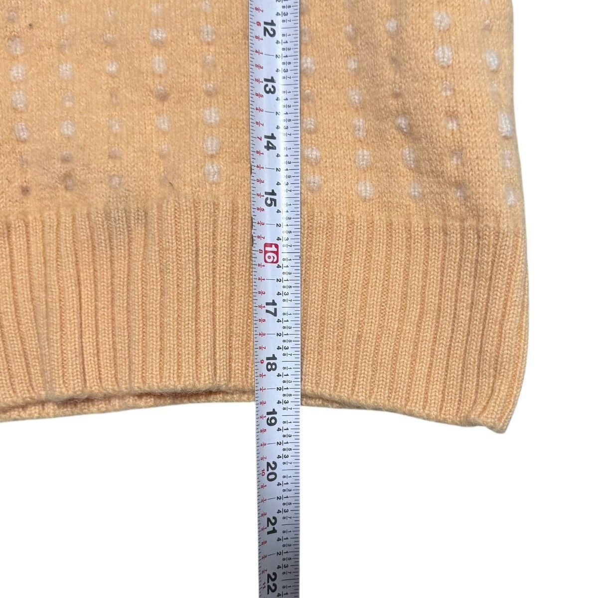 Vintage Vintage 70s Equinox Yellow Polka Dot Sweater Women’s XS Size XS / US 0-2 / IT 36-38 - 6 Thumbnail
