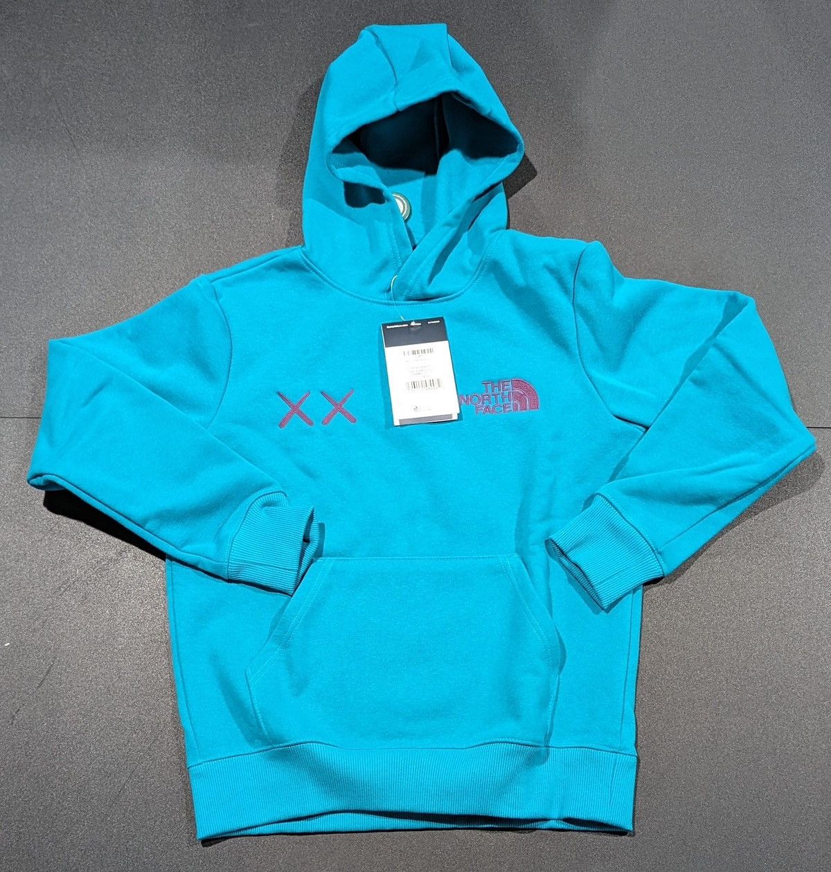 Kaws × The North Face Kaws X The North Face Youth Hoodie Enamel Blue Size L Size US L / EU 52-54 / 3 - 1 Thumbnail