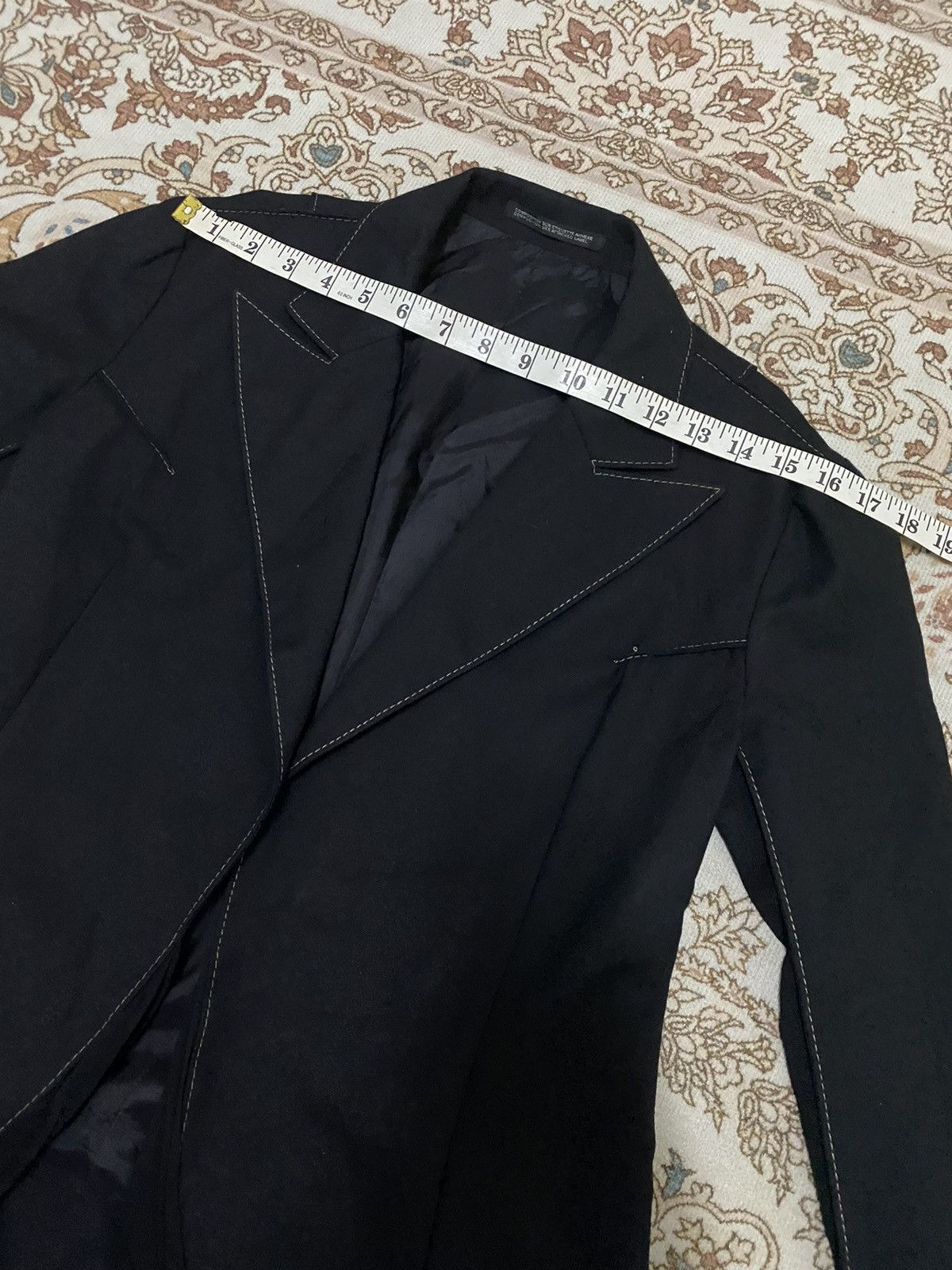 Yohji Yamamoto Iconic Signature Yohji Yamamoto Jacket Coat Size S / US 4 / IT 40 - 9 Thumbnail