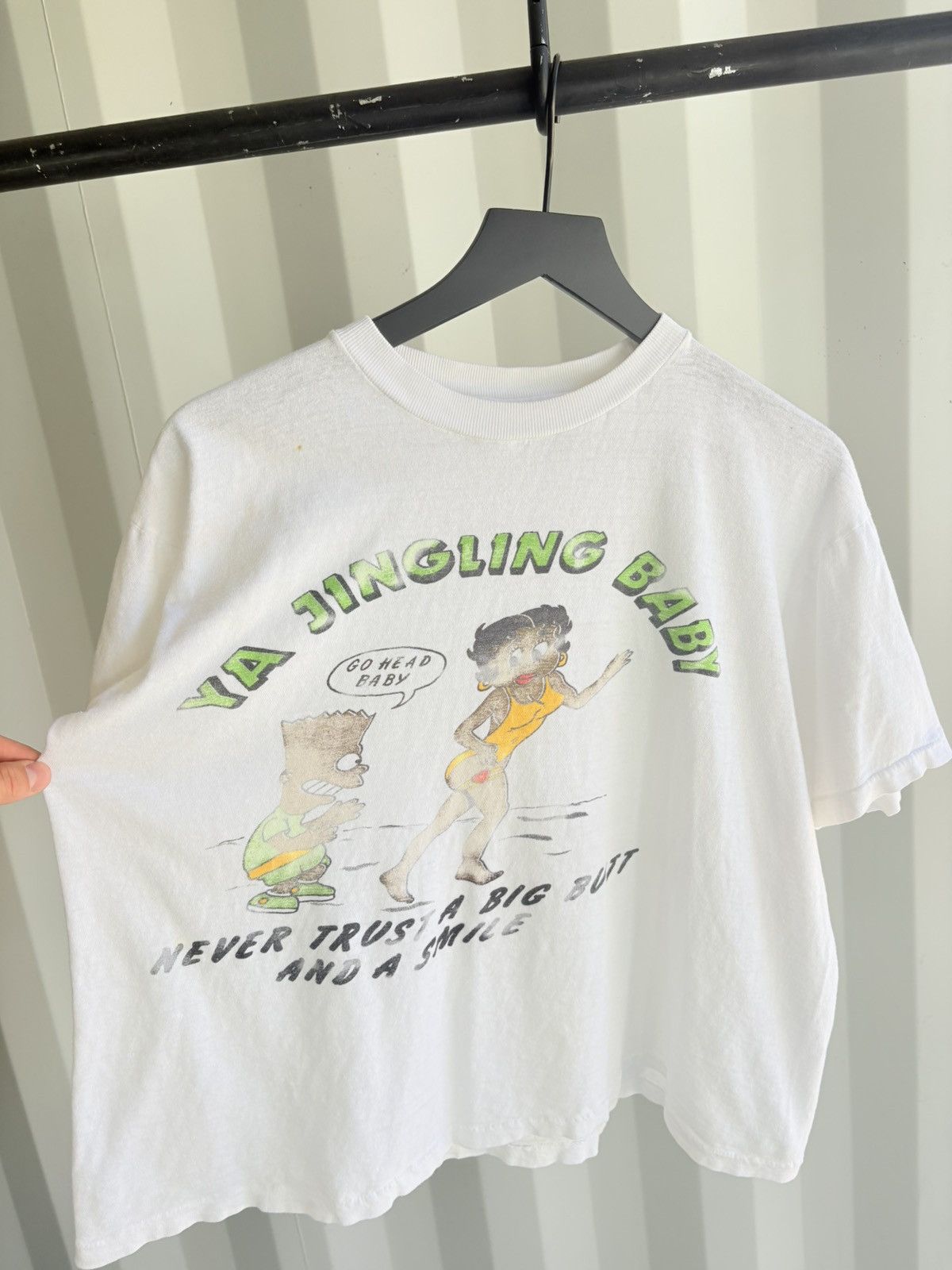 Vintage Vintage Black Bart Shirt Faded Distressed Shirt Grunge Size US L / EU 52-54 / 3 - 2 Thumbnail