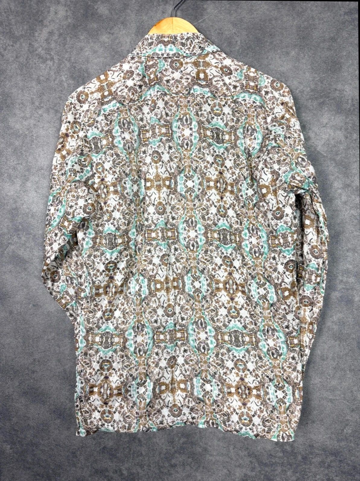 Christian Lacroix Christian Lacroix Homme Shirt Floral Pattern Long Sleeve Size US XS / EU 42 / 0 - 5 Thumbnail