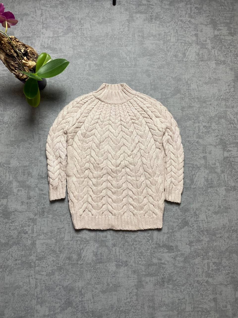 Sezane Ia Maille Sezane Wool coarse knitted Sweater Size S / US 4 / IT 40 - 1 Thumbnail
