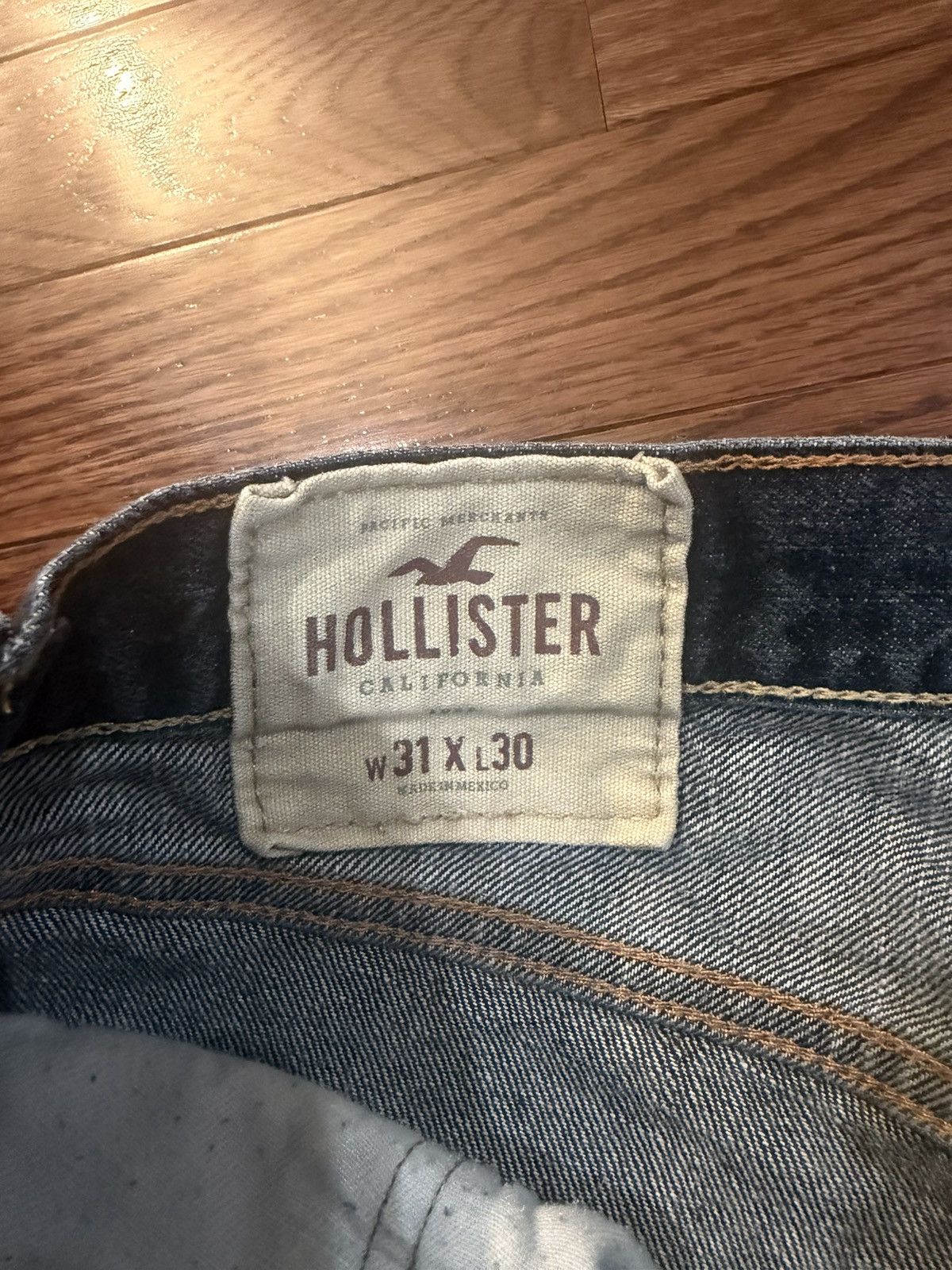 Hollister Y2K Hollister Denim Straight Slim Mid Rise 5-Pocket Jeans Size US 31 - 2 Thumbnail