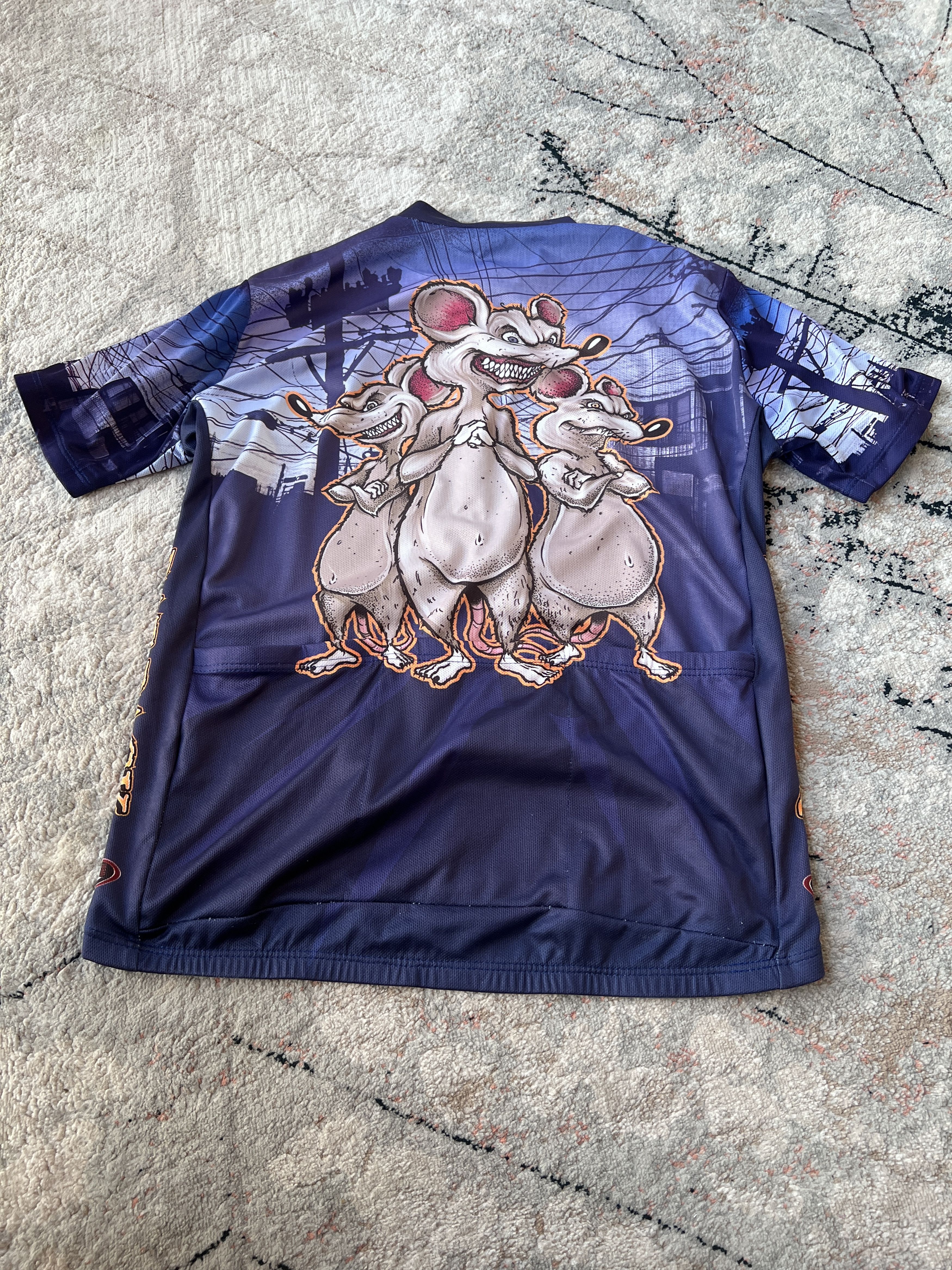 Other Primal Wear Rat Pack Cycle Jersey Size US XL / EU 56 / 4 - 2 Thumbnail