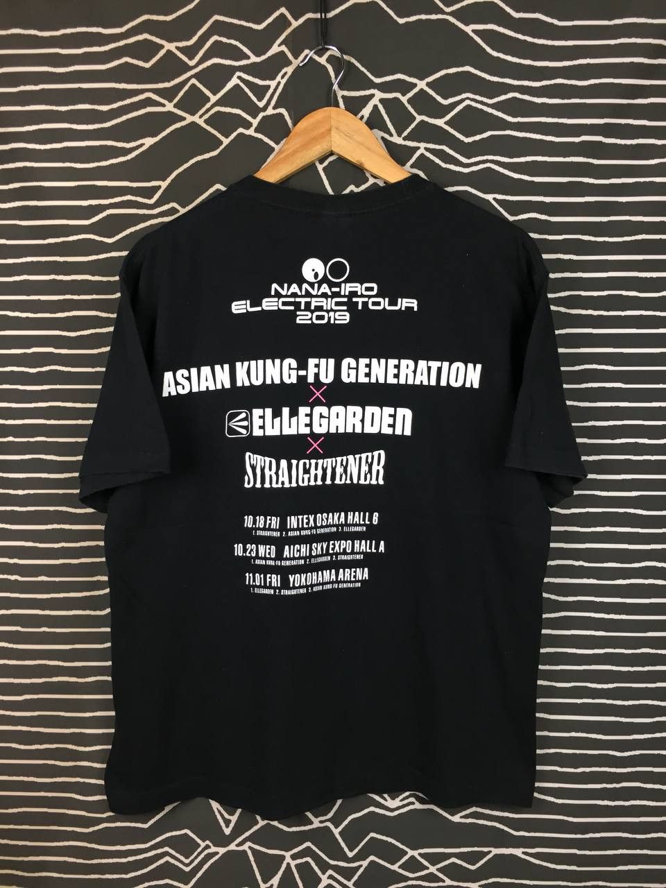 Band Tees Nana-Iro Electric Tour 2019 Asian Kung-Fu Generation Tee Size US L / EU 52-54 / 3 - 5 Thumbnail
