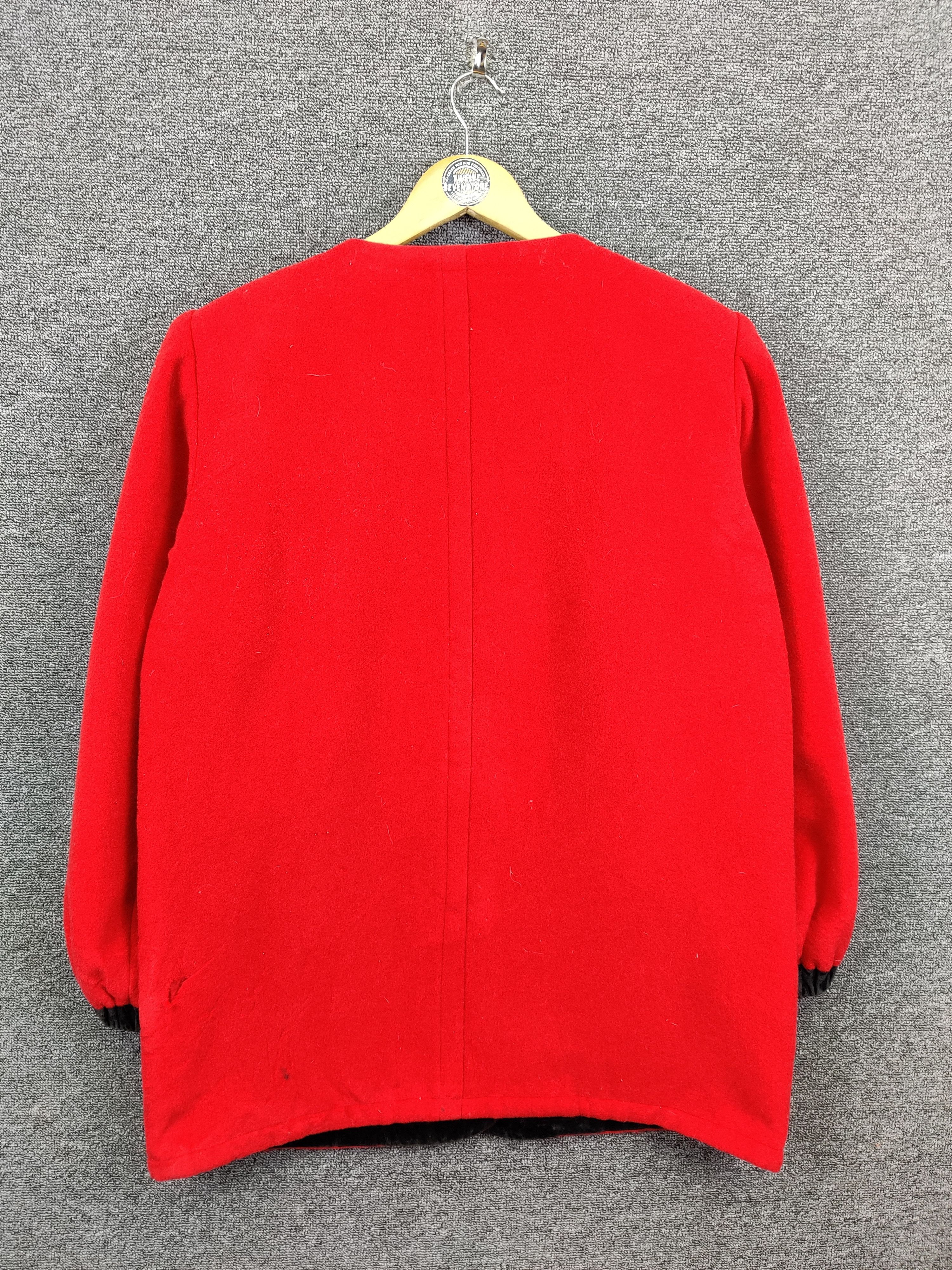Yves Saint Laurent Vintage Yves Saint Laurent Diffusion Femmes Wool Button Coat Size US M / EU 48-50 / 2 - 6 Thumbnail