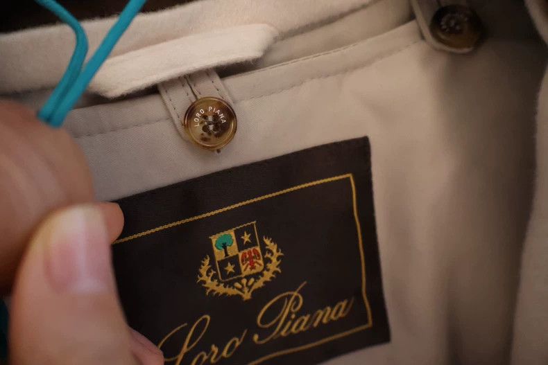 Loro Piana LORO PIANA Men's pure cashmere rainwear series high-end tr Size US M / EU 48-50 / 2 - 8 Thumbnail