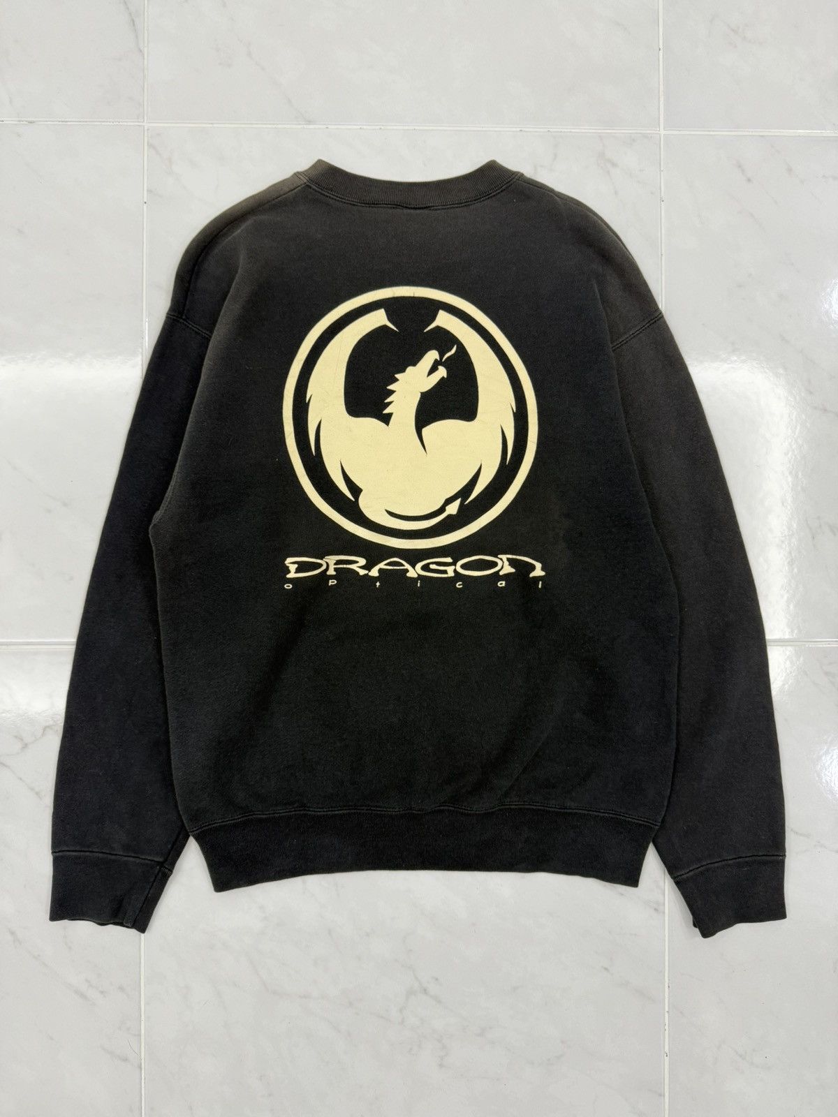 Hook-Ups Vintage 90s DRAGON Skateboard / Powell Peralta Fotl Jumper Size US M / EU 48-50 / 2 - 10 Thumbnail