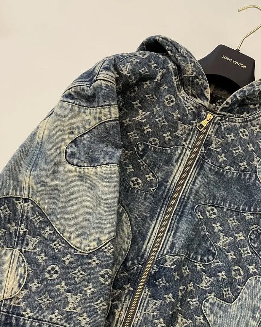 Louis Vuitton × Nigo Louis Vuitton X Nigo Patchwork Monogram Hood Size US M / EU 48-50 / 2 - 2 Thumbnail