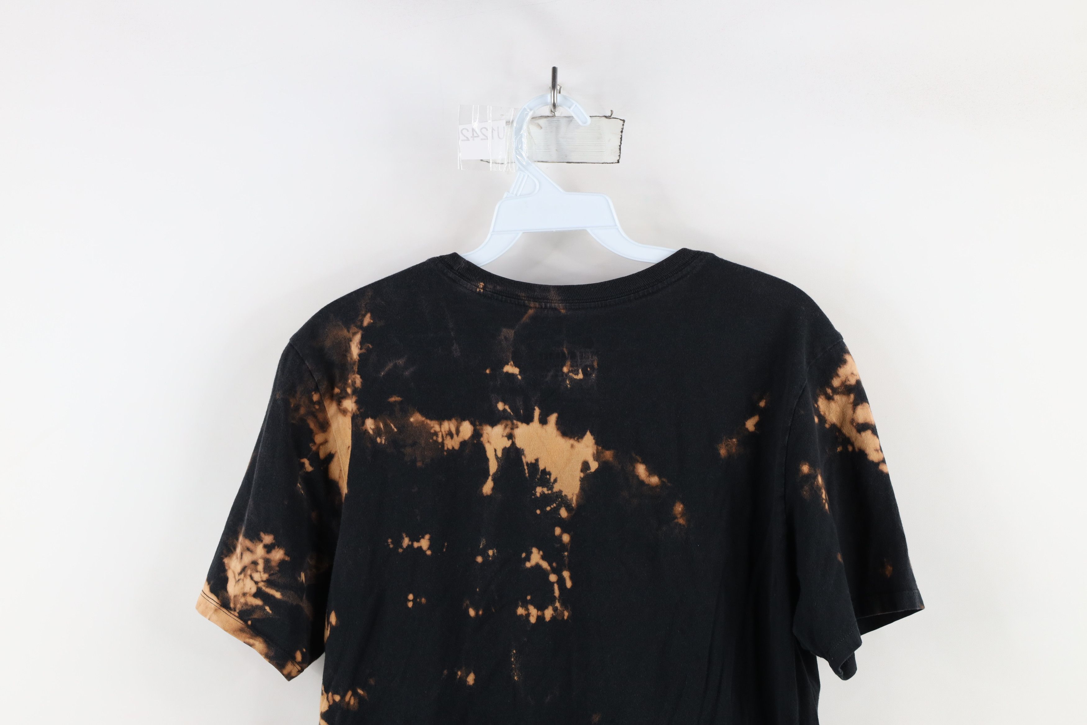 Nike × Vintage Vintage Y2K Nike Swoosh Acid Wash Just Do It T-Shirt Black Size US S / EU 44-46 / 1 - 11 Thumbnail