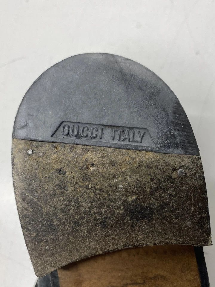 Gucci × Tom Ford × Vintage Gucci Horsebit Loafers Black Leather Size 9.5 Italy Slip On Size US 9.5 / EU 42-43 - 10 Thumbnail