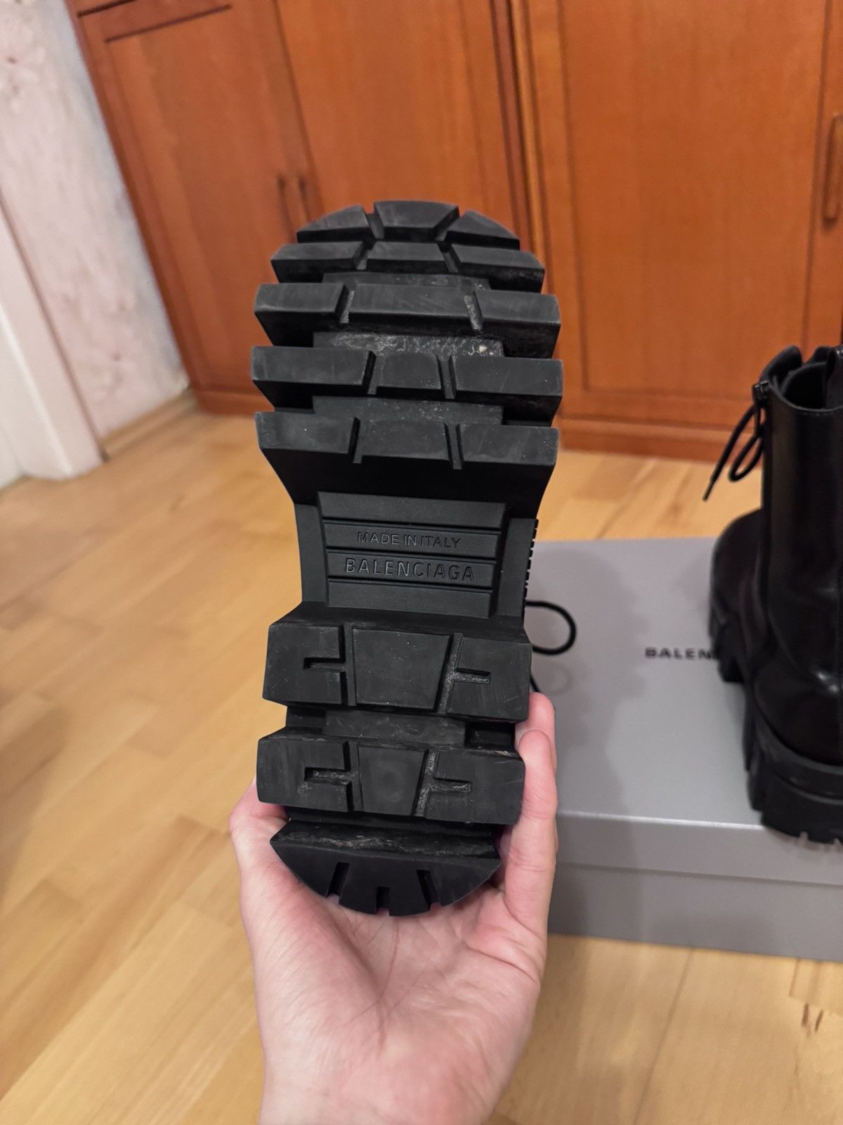 Balenciaga Balenciaga Bulldozer Triple Black Size US 6 / EU 39 - 10 Thumbnail