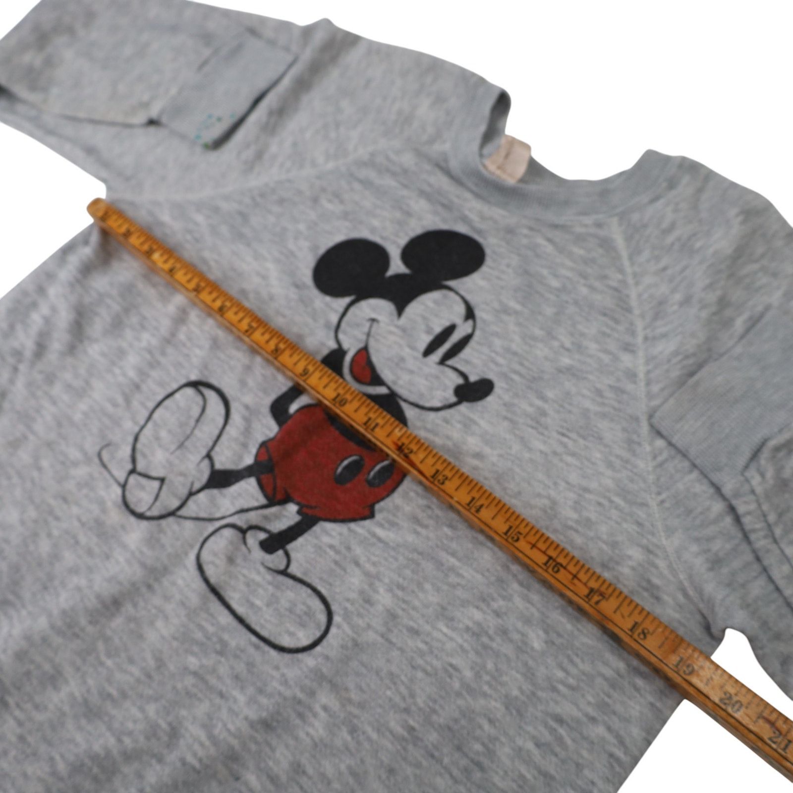 Disney Vintage Disney Mickey Mouse Graphic Heather Gray Sweatshirt Size US M / EU 48-50 / 2 - 7 Thumbnail