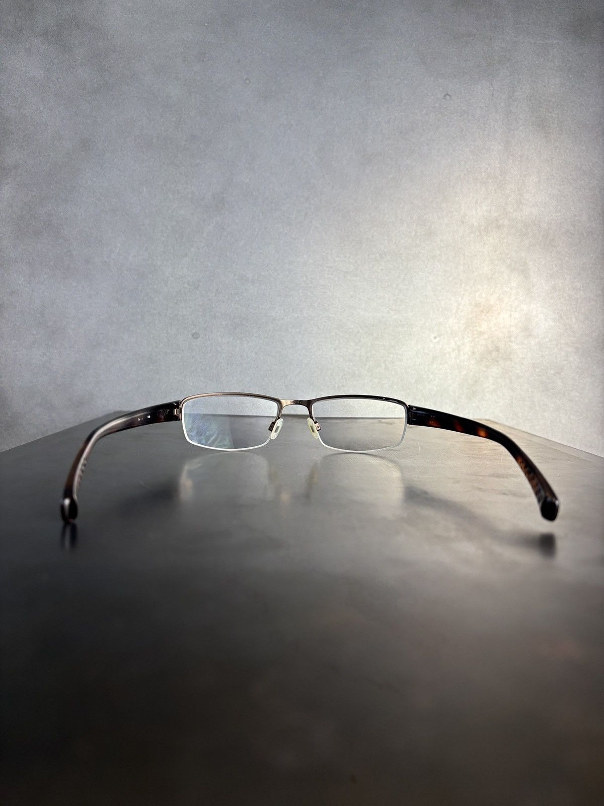 Nike × Vintage 2000s Nike Frames Eyeglasses Vintage Nike Swoosh Half Rim Size ONE SIZE - 9 Thumbnail