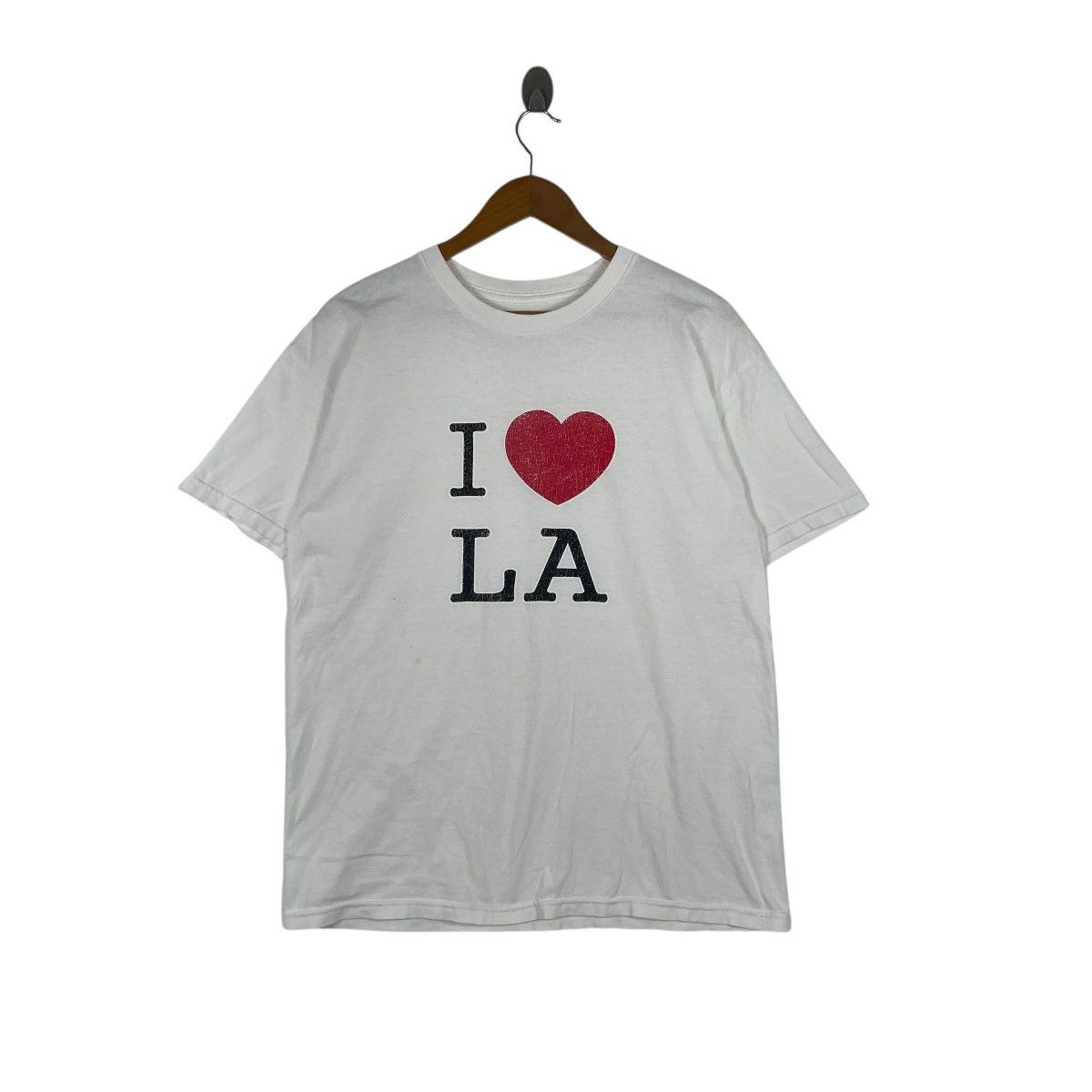 Vintage Vintage I Love Los Angeles Tee Shirt Size US M / EU 48-50 / 2 - 1 Thumbnail