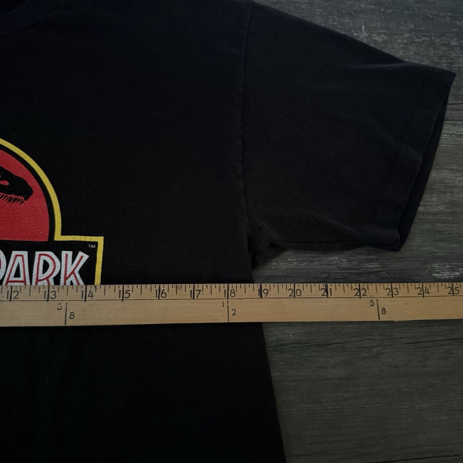 Vintage VTG 1992 JURASSIC PARK MOVIE PROMO T-SHIRT TEE BLACK SZ S SM Size US S / EU 44-46 / 1 - 6 Thumbnail