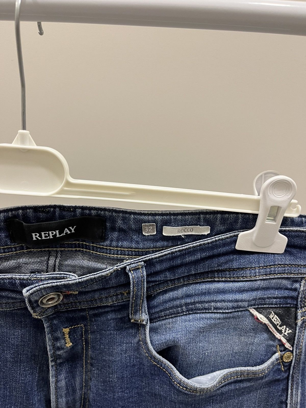 Japanese Brand Vintage Replay Jeans Size US 32 / EU 48 - 6 Thumbnail