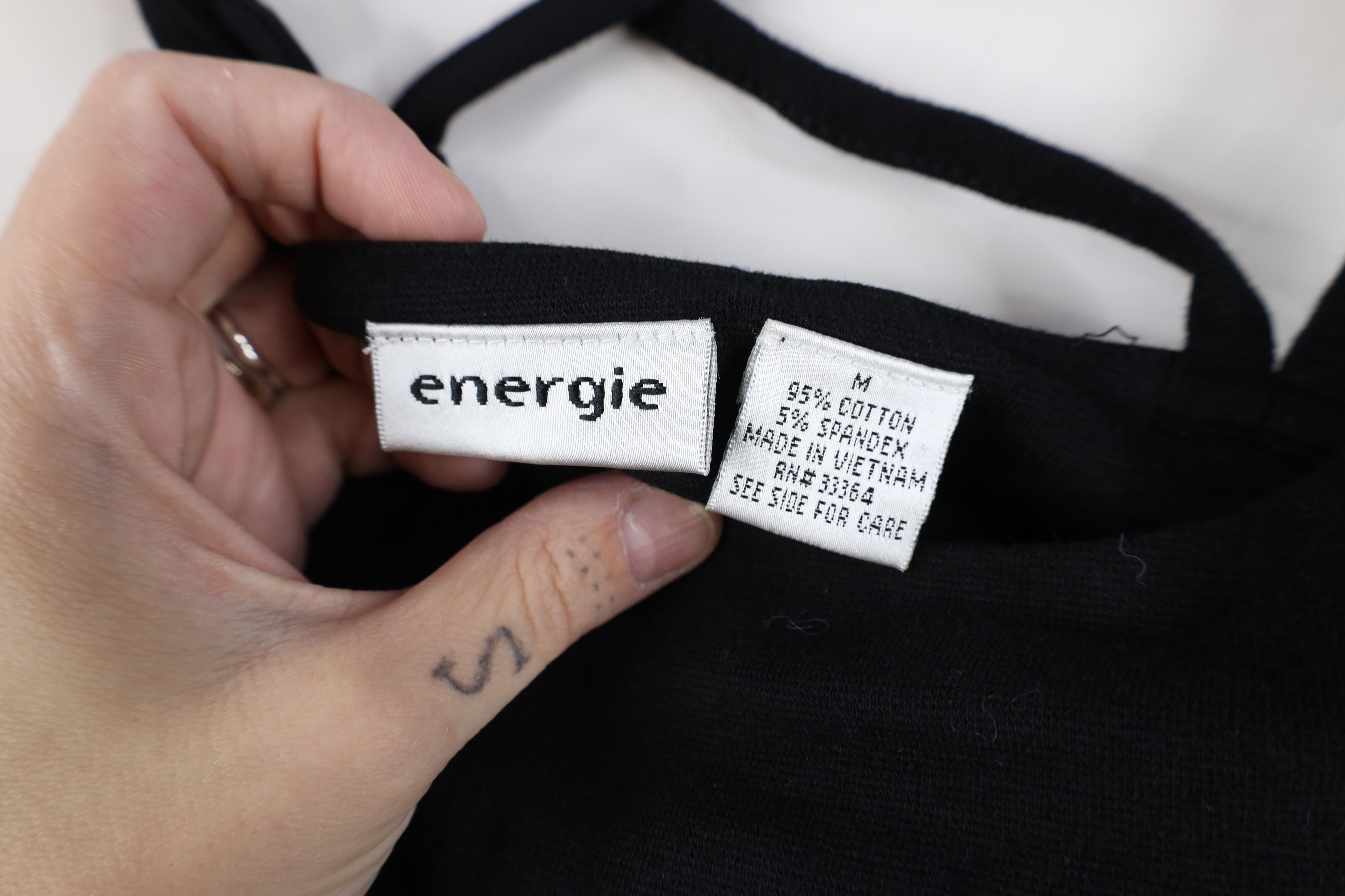 Vintage Deadstock Vintage 90s Y2K Energie Cami Tank Top Support Size M / US 6-8 / IT 42-44 - 6 Thumbnail