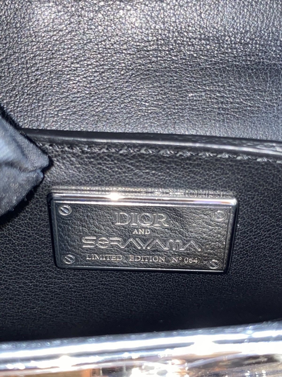 Club Sorayama × Dior Christian Dior X Hajime Sorayama Saddle Metal Pouch Limited Size ONE SIZE - 14 Thumbnail