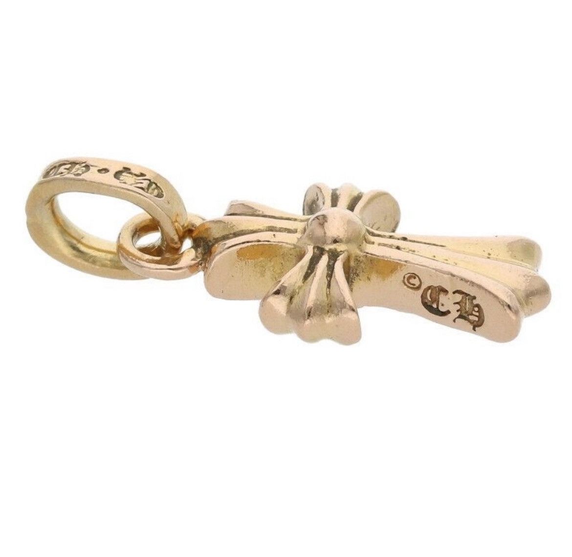 Chrome Hearts Chrome Hearts 22K Gold Diamond Charm Necklace Size ONE SIZE - 3 Thumbnail