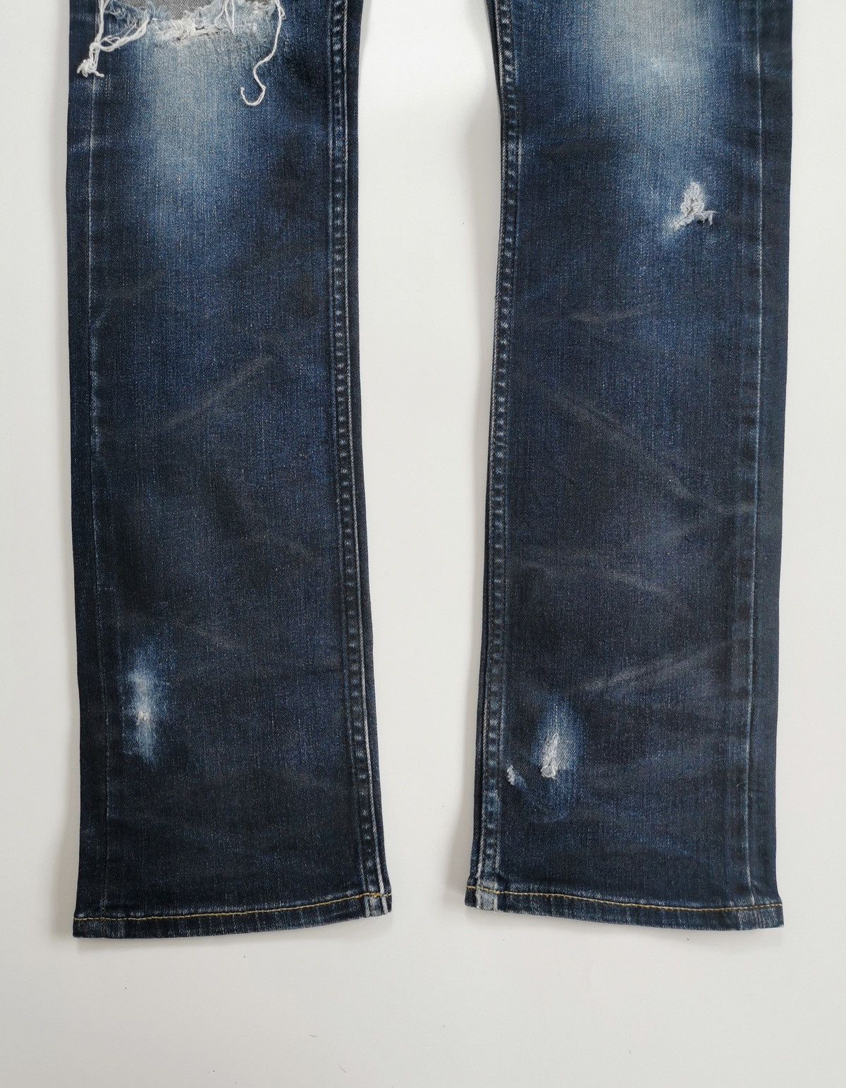 JACKROSE Jackrose Buffalo Bobs Whiskers Distressed Jeans Size US 32 / EU 48 - 3 Thumbnail