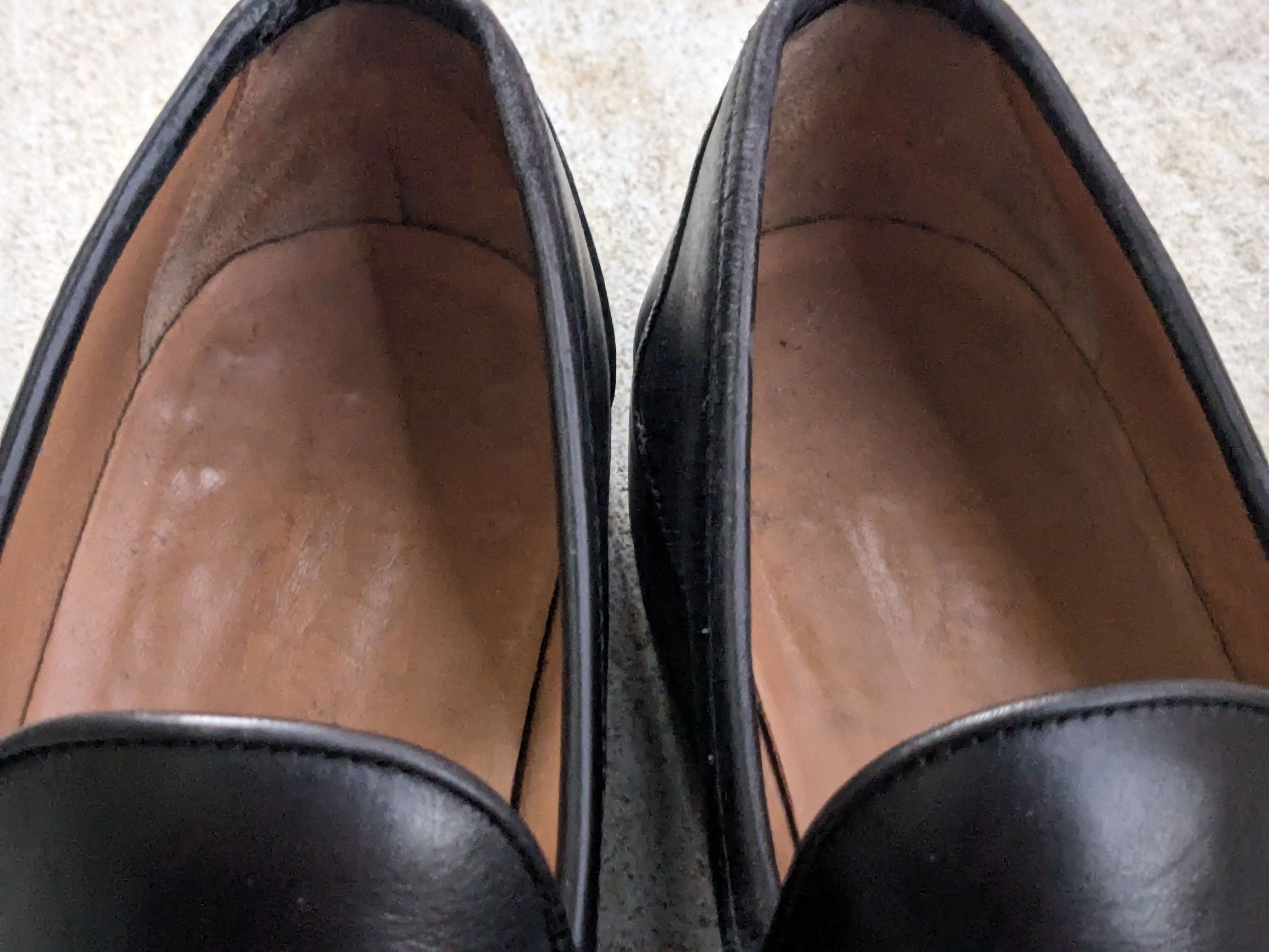 Salvatore Ferragamo Salvatore Ferragamo Loafers Black Leather 10.5 Size US 10.5 / EU 43-44 - 3 Thumbnail