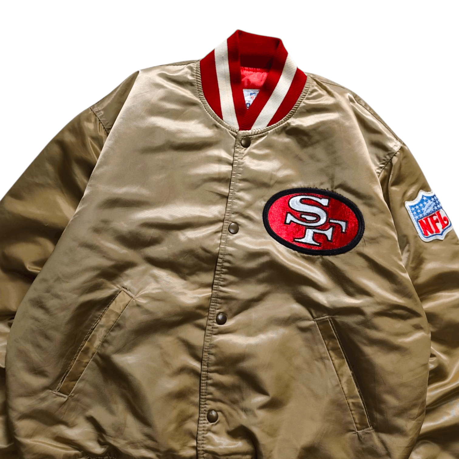 Vintage 80S Starter NFL San Francisco 49ers Varsity Jacket