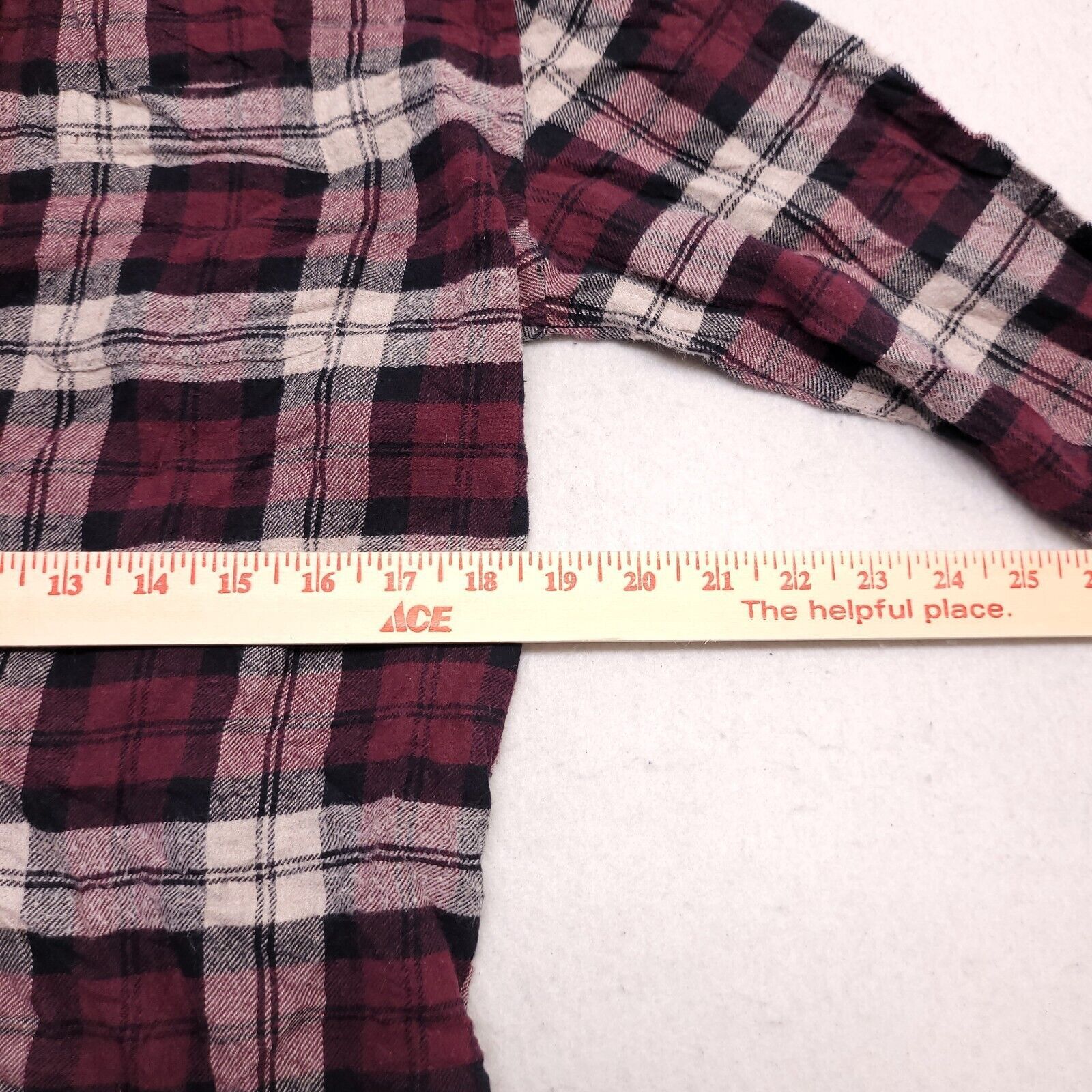 Croft & Barrow Croft & Barrow Tartan Flannel Button Up Shirt Men Size M Red Size US M / EU 48-50 / 2 - 8 Thumbnail