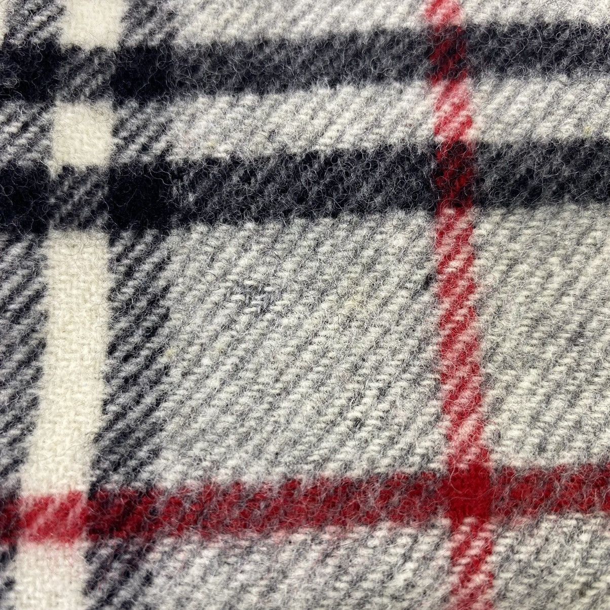 Burberry × Vintage Burberry Wool Muffler / Scarf / Neckwear -T1305 Size ONE SIZE - 8 Thumbnail