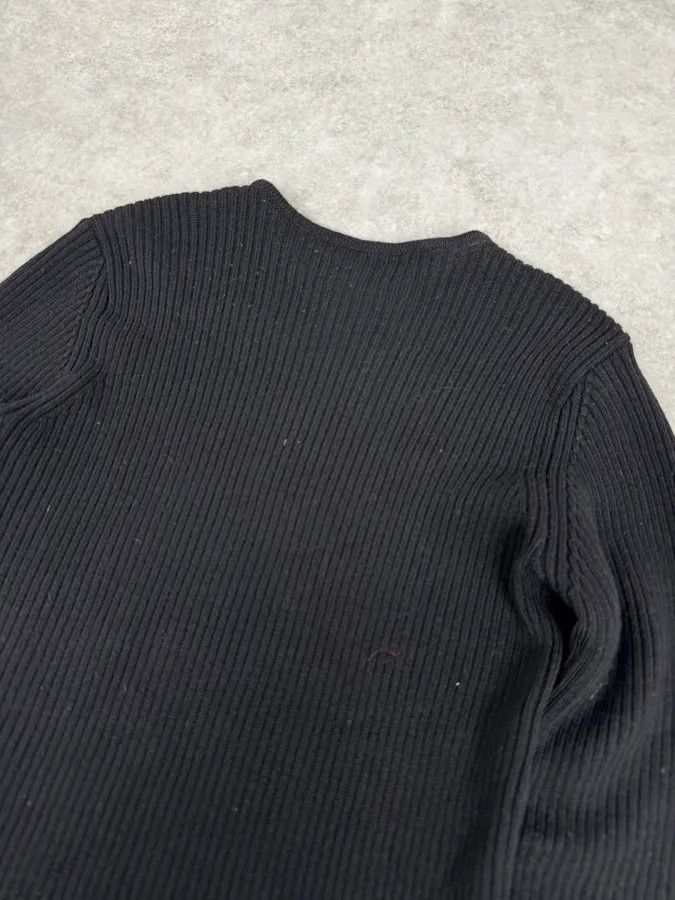 Emporio Armani 2000s Emporio Armani Black Wool Zip Sweater Size US S / EU 44-46 / 1 - 7 Thumbnail