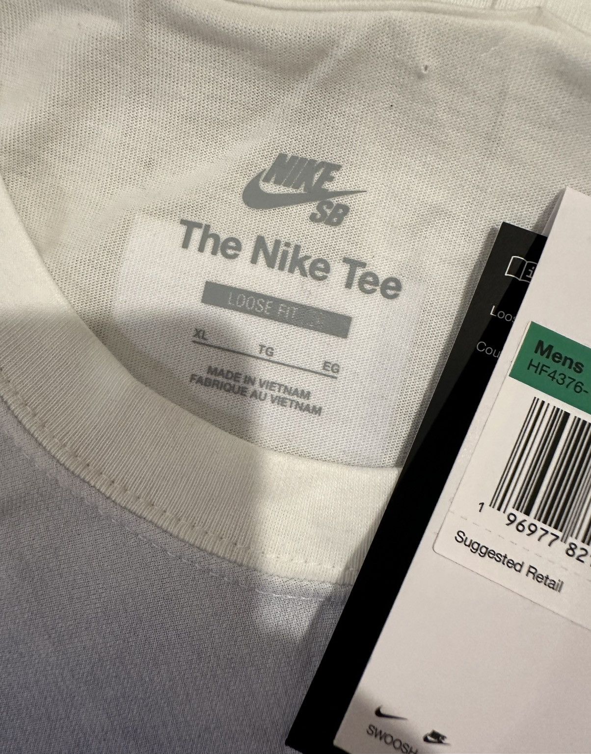 Nike Nike SB Team USA Olympics Federation Skate Tee White Size XL Size US XL / EU 56 / 4 - 5 Thumbnail
