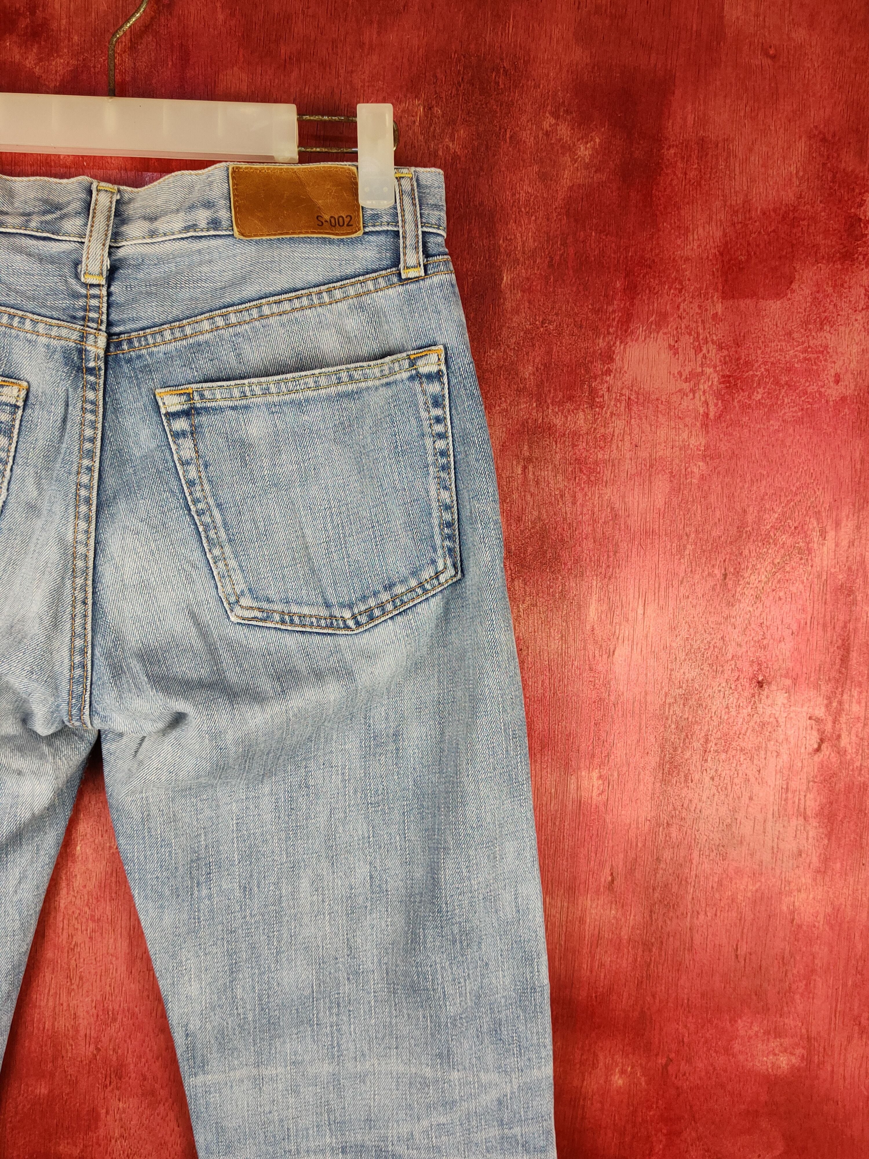 Japanese Brand Uniqlo vintage Blue Faded jeans Denim pants #S1581 Size US 30 / EU 46 - 11 Thumbnail