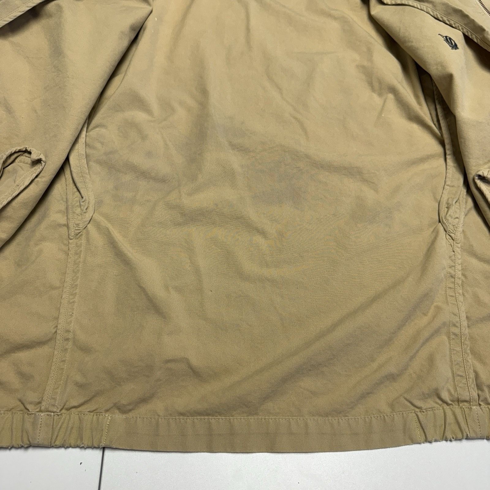 Nautica Vintage Nautica Jacket Mens Large 27x27 Beige Full Zip Colla Size US L / EU 52-54 / 3 - 19 Thumbnail