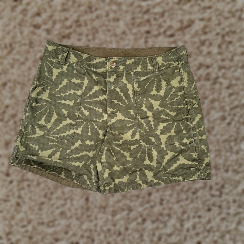 The North Face The North Face Shorts Women 10 Green Ridgeside Shorts Ripstop Cotton Blend 32x6 Shorts Casual Activewear Size 32" / US 10 / IT 46 - 1 Thumbnail