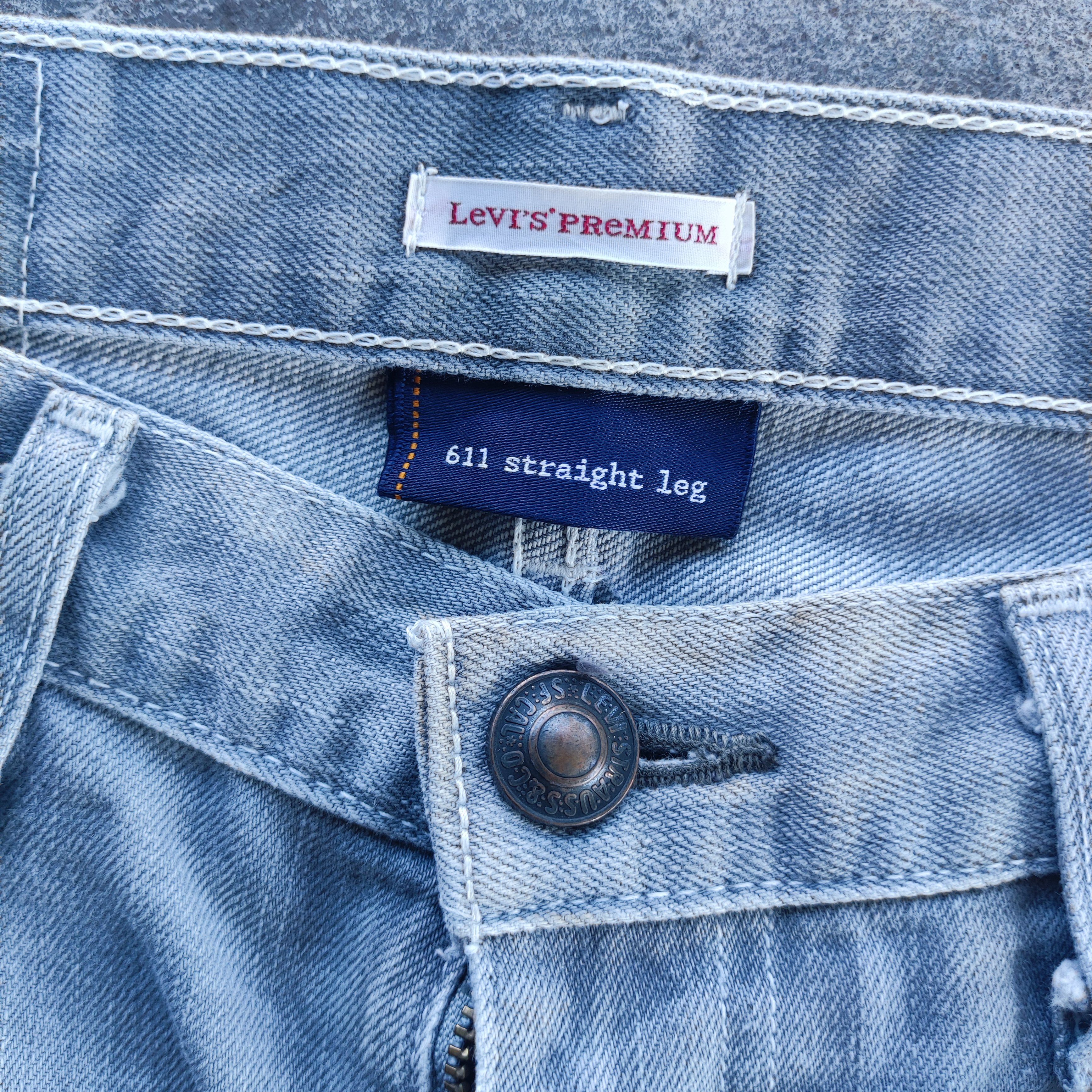 Levi's Vintage Levi's 611 Brand Straight Cut Jeans Faded Pants Size US 34 / EU 50 - 6 Thumbnail