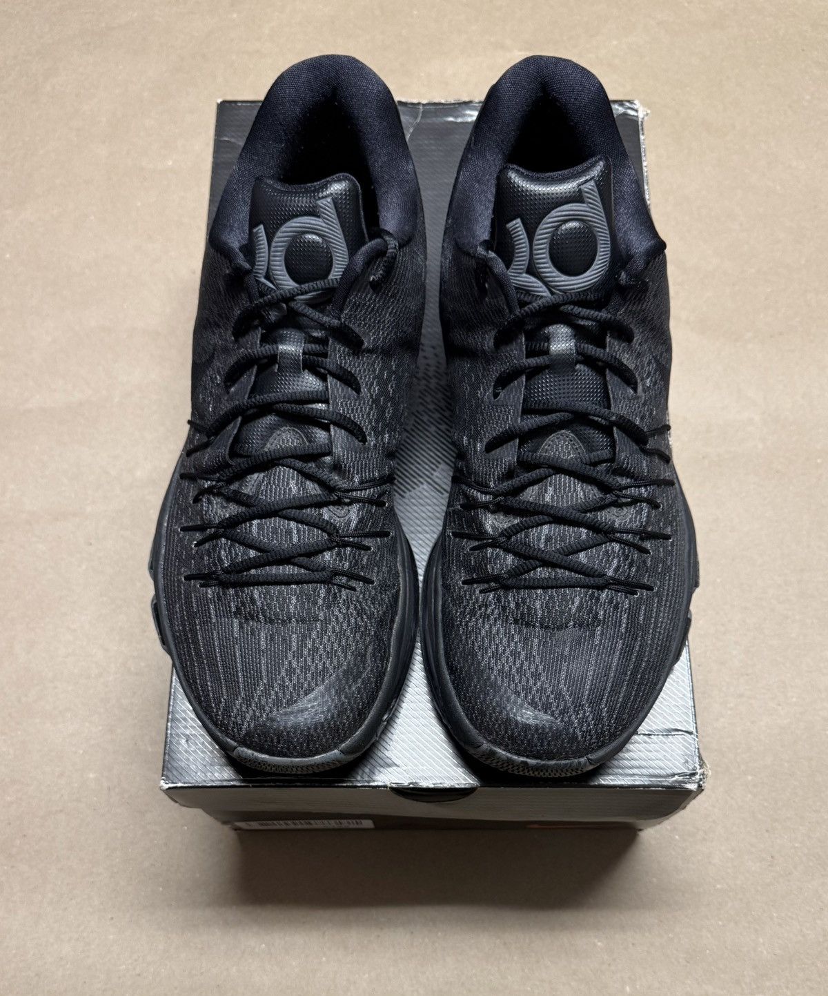 Nike Nike KD 8 Blackout Kevin Durant Men’s size 14 basketball! Size US 14 / EU 47 - 3 Thumbnail
