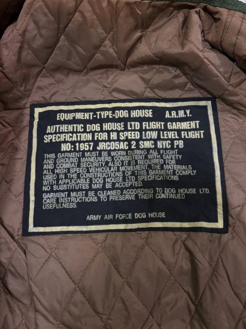 Vintage Vtg Military vest Doghouse Saragota 1957 Size US M / EU 48-50 / 2 - 9 Thumbnail