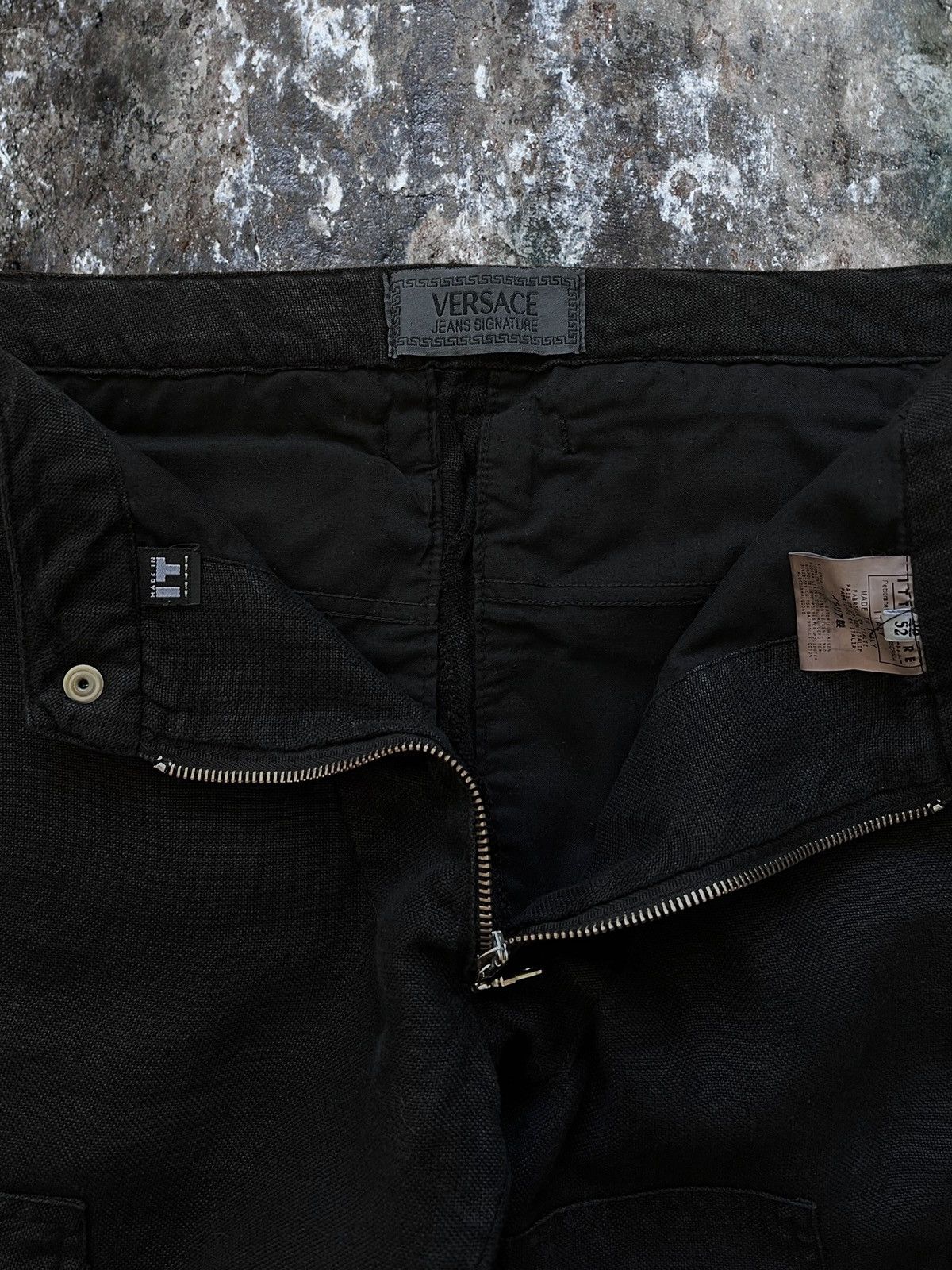 Versace Versace Multi Zip Cargo Trousers Pants Size US 33 - 8 Thumbnail
