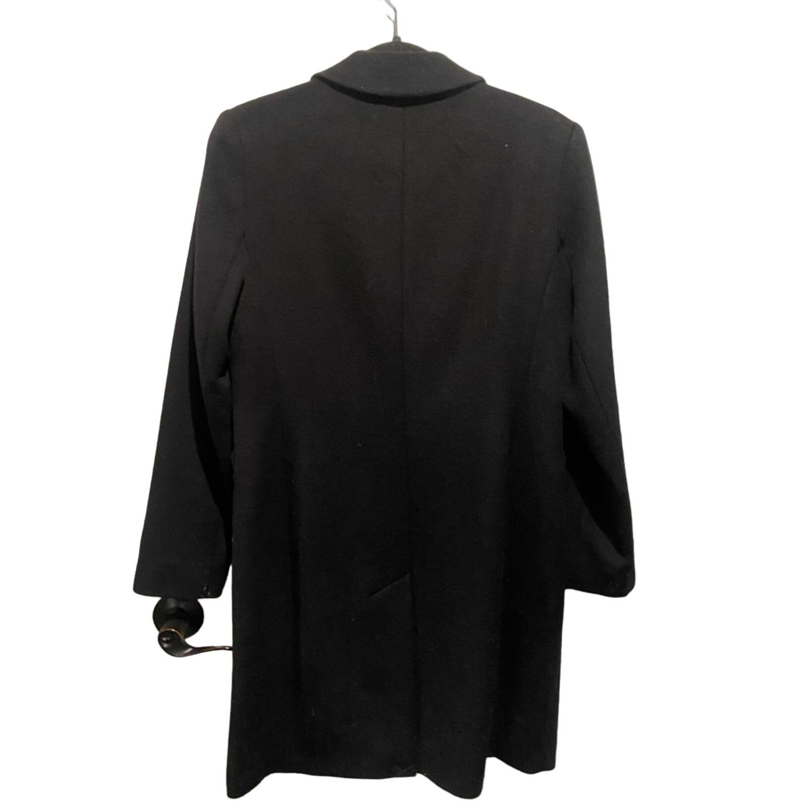 Lauren Ralph Lauren Ralph Lauren Black Wool Front Pockets Reefer Coat 4 Size S / US 4 / IT 40 - 2 Thumbnail