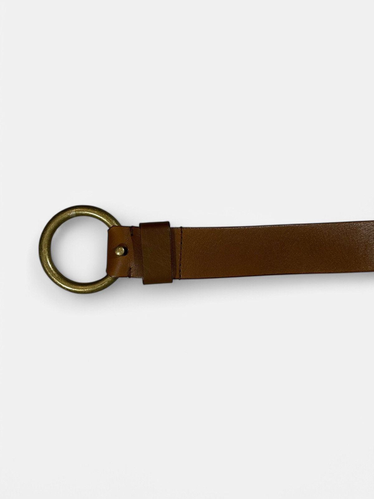 Jil Sander Jil Sander - Brown Leather Belt Size ONE SIZE - 6 Thumbnail