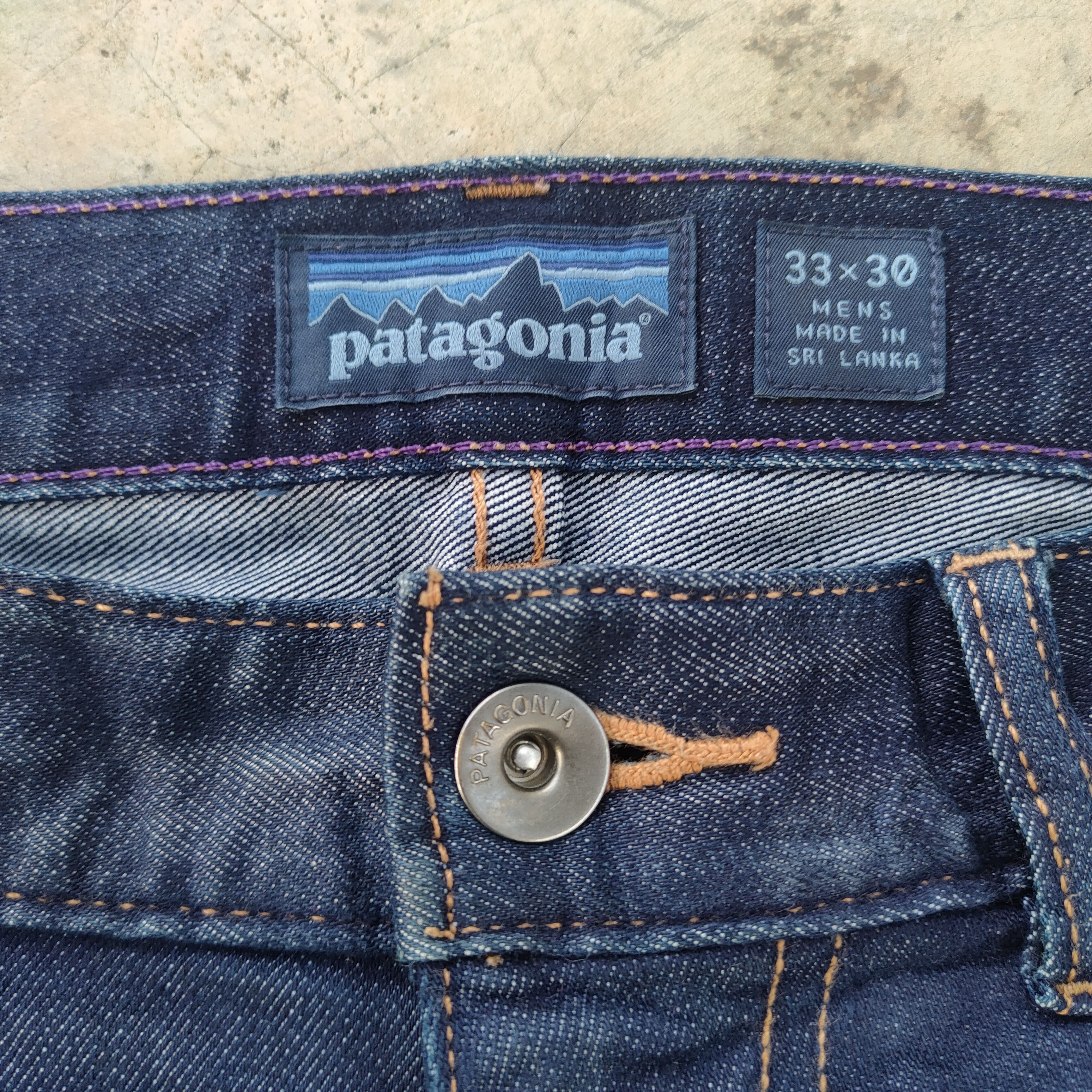 Patagonia VINTAGE PATAGONIA DENIM FADED RIPEP JEANS PANTS Size US 34 / EU 50 - 5 Thumbnail